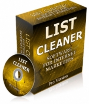 Product picture List Cleaner Master Resell Rights