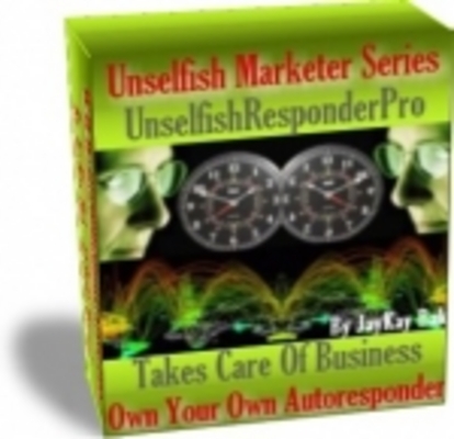 Product picture UnselfishResponderPro - Own Your Own Autoresponder With MRR