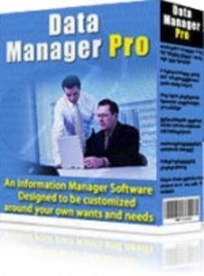Product picture Data Manager Pro With Master Resell Rights