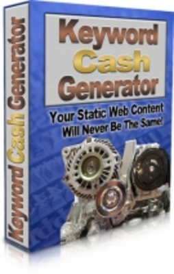 Product picture Keyword Cash Generator With Master Resell Rights