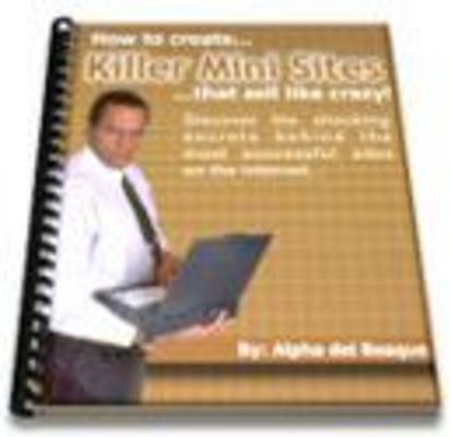 Product picture Killer Mini Sites With Master Resalel Rights