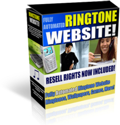 Product picture PHP Ringtone Website With Master Resalel Rights