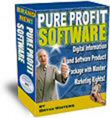 Product picture  Pure Profit Software With Master Resalel Rights