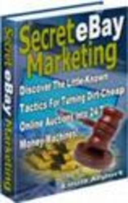Product picture Secret eBay Marketing With Master Resalel Rights