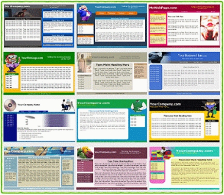 Product picture 55 Ready To Start Website TemplatesWith Master Resalel Right