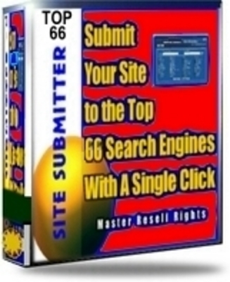 Product picture Advanced Site Submitter With Master Resalel Rights