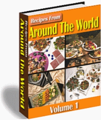 Product picture Around the World Recipes Pt1With Master Resalel Rights