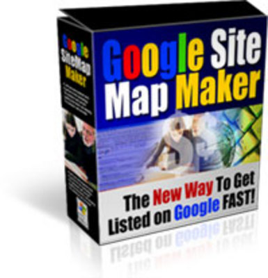 Product picture Google Sitemap Maker  With Master Resalel Rights