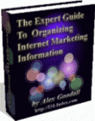 Product picture Organizing Internet Marketing Information